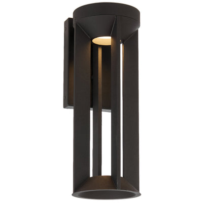 Brixon 40Cm Exterior Wall Light Large — Black