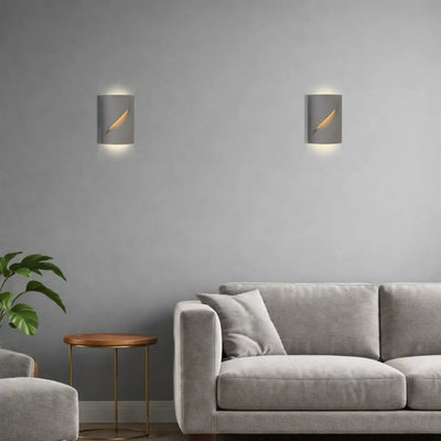 Calro Gypsum Indoor Wall Light — lifestyle