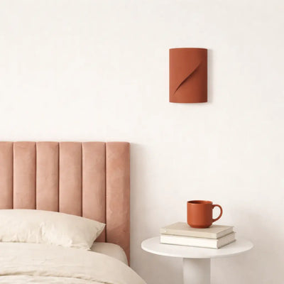 Calro Gypsum Indoor Wall Light — lifestyle