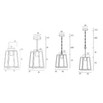 Cantena 15 Industrial Pendant Light Small 1Lt
