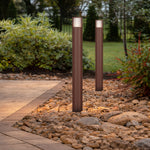 Cashel Exterior Bollard Light — lifestyle