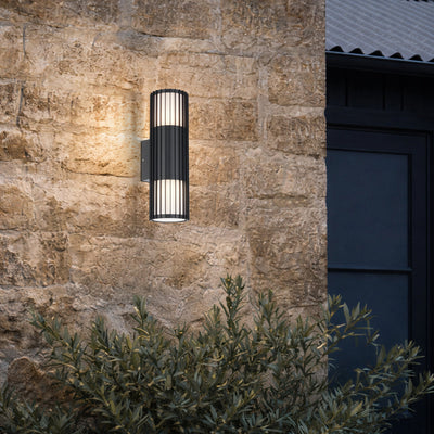 Cashel Twin Exterior Wall Light — lifestyle