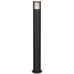 Cashel Exterior Bollard Light — Black