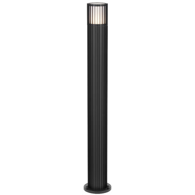 Cashel Exterior Bollard Light — Black