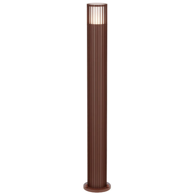Cashel Exterior Bollard Light — Corten