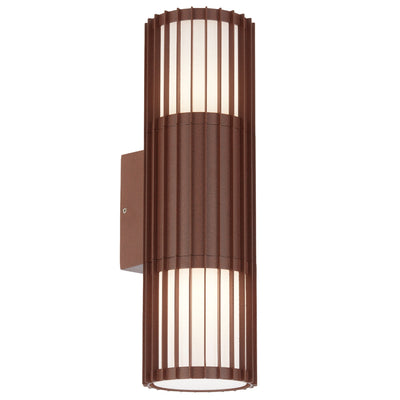 Cashel Twin Exterior Wall Light — Corten