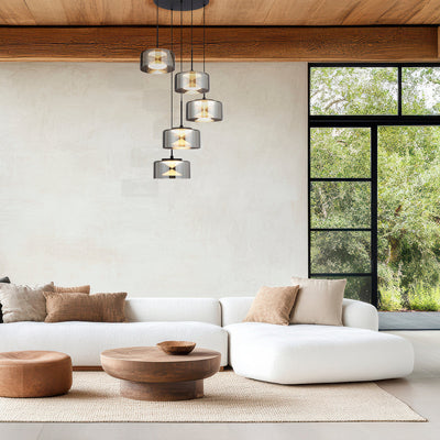 Cedro 5 LED Pendant Light — lifestyle