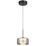 Cedro 1 LED Pendant Light — Black