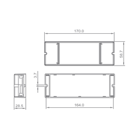 Domus CHAM DIM DALI 5CH Rgb+tw Interface 12/24V