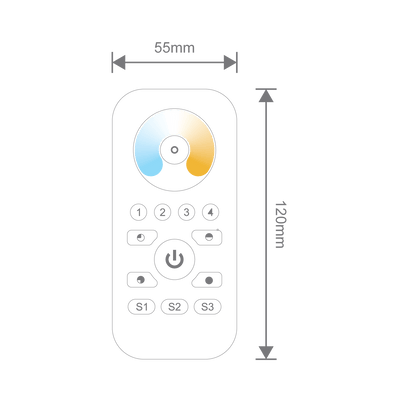 Domus CHAM-REM 2C/ Rf+bluetooth Tunable White Rc