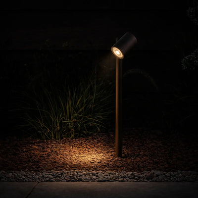 Clovis 24V Mr16 Exterior Post Spike Light — lifestyle