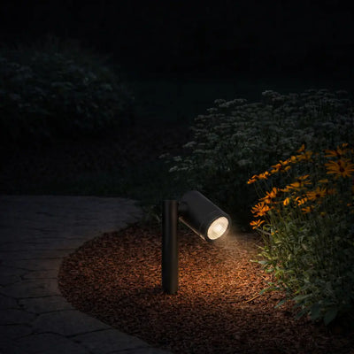 Clovis 24V Mr16 Exterior Spike Light — lifestyle