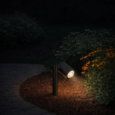Clovis 24V Mr16 Exterior Spike Light — lifestyle