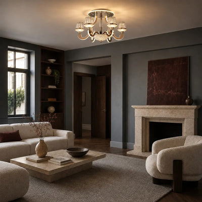 Cognac Led Ceiling Light
