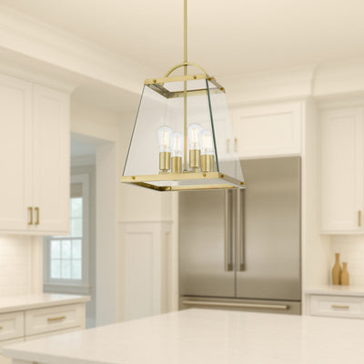 Colair 4 Light Pendant — lifestyle
