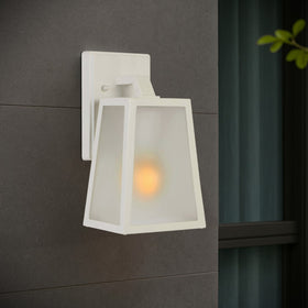Cosca Exterior Wall Light Small — lifestyle