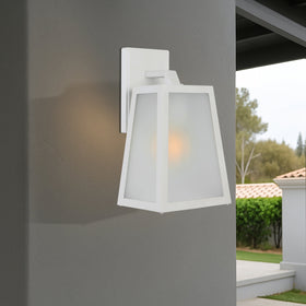 Cosca Exterior Wall Light Large — lifestyle