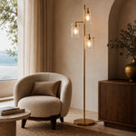 Crevil 3 LED Floor Lamp — lifestyle