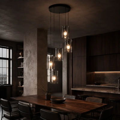 Crevil 5 Pendant Light — lifestyle