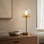 Crevil LED Table Lamp — lifestyle