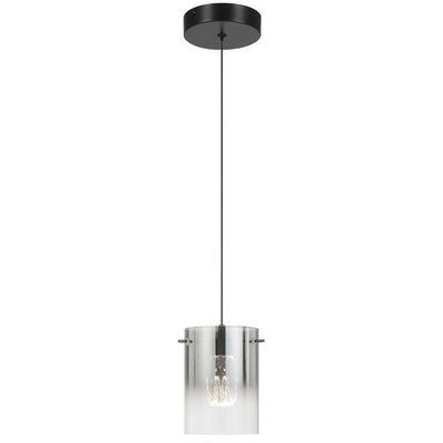 Crevil 1 Pendant Light — Black