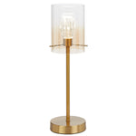 Crevil LED Table Lamp — Antique Gold