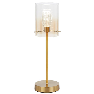 Crevil LED Table Lamp — Antique Gold