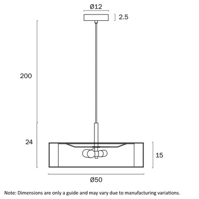 Cusco 50Cm Pendant Light Small