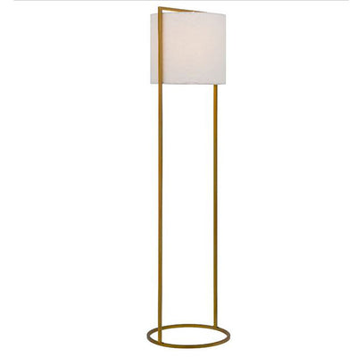 Loftus 1 Light Floor Lamp Antique Gold