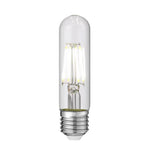E27 T30 8W LED Tubular Filament Globe Clear Dimmable — 4000K