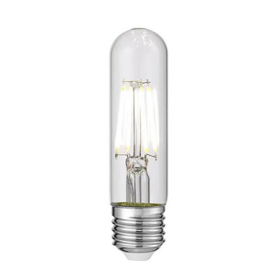E27 T30 8W LED Tubular Filament Globe Clear Dimmable — 4000K