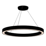 Circa LED Pendant Light 65w 800mm in Black/White Havit Commercial - HCP-68X13X, HCP-68X13X
