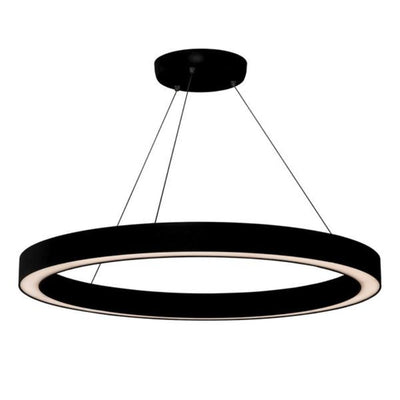 Circa LED Pendant Light 65w 800mm in Black/White Havit Commercial - HCP-68X13X, HCP-68X13X