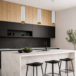 Dakota Modern LED Cylinder Pendant Light — lifestyle