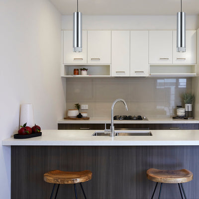 Dakota Modern LED Cylinder Pendant Light — lifestyle