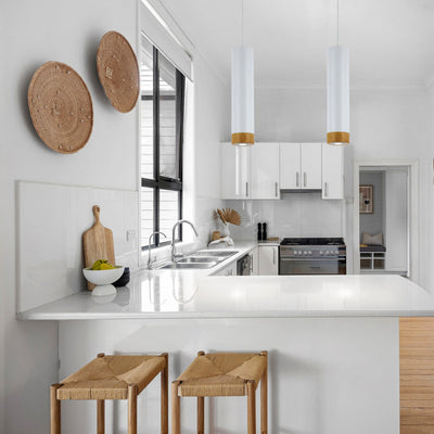 Dakota Modern LED Cylinder Pendant Light — lifestyle