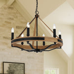 Darien 6 Pendant Light — lifestyle