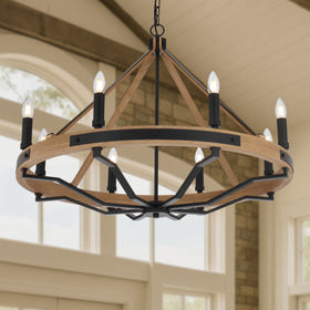 Darien 8 Pendant Light — lifestyle