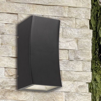Dash Outdoor LED Wall Light 2Lt — lifestyle