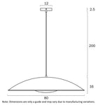 Daxia Pendant Light 1Lt
