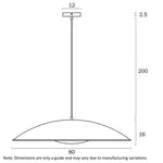 Daxia Pendant Light 1Lt
