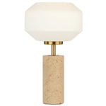 Deana Table Lamp — Beige| Opal Matt