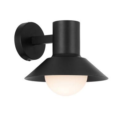 Delore Exterior Wall Light — Black