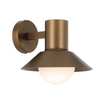 Delore Exterior Wall Light — Vintage Brass