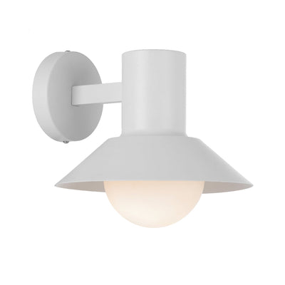 Delore Exterior Wall Light — White