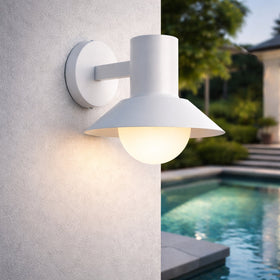 Delore Exterior Wall Light — lifestyle