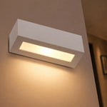 Desota Gypsum Indoor Wall Light — lifestyle