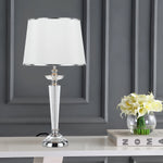Contemporary Crystal Table Lamp — lifestyle