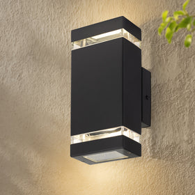 Dixon Exterior Up/Down Wall Light — lifestyle