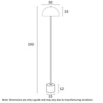 Domez Floor Lamp 2Lt